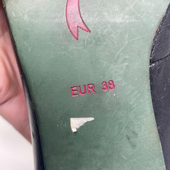 Poetic License Shortie Boot ribbon lace up heels women’s 38/7 US - Picture 12 of 15